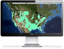 Interactive Map Display