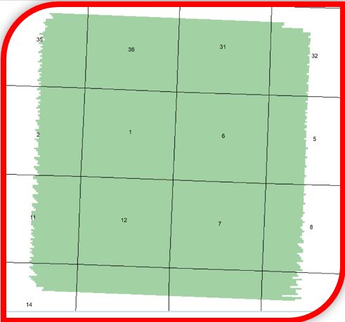 Map of Beiceigel Creek 3D Survey